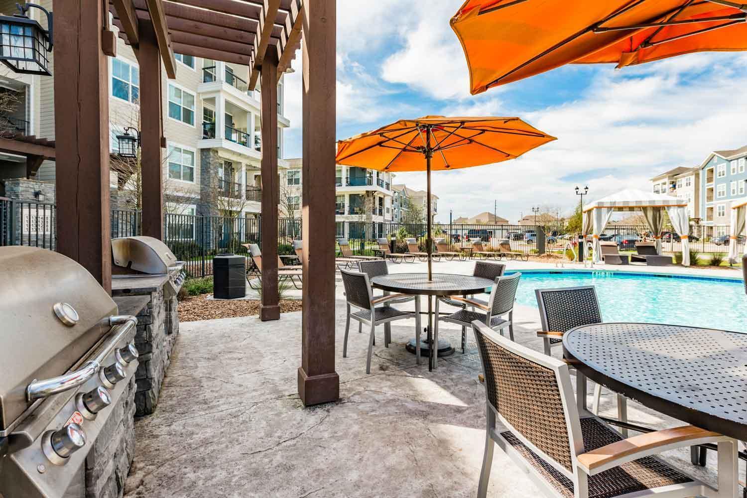 Spacious Furnished Resort Style Apartments Tomball Eksteriør billede