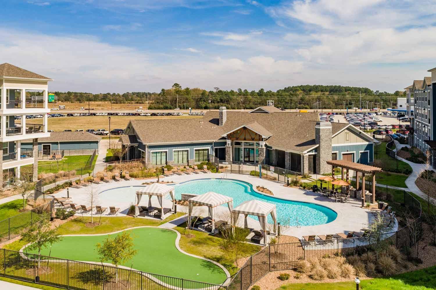 Spacious Furnished Resort Style Apartments Tomball Eksteriør billede