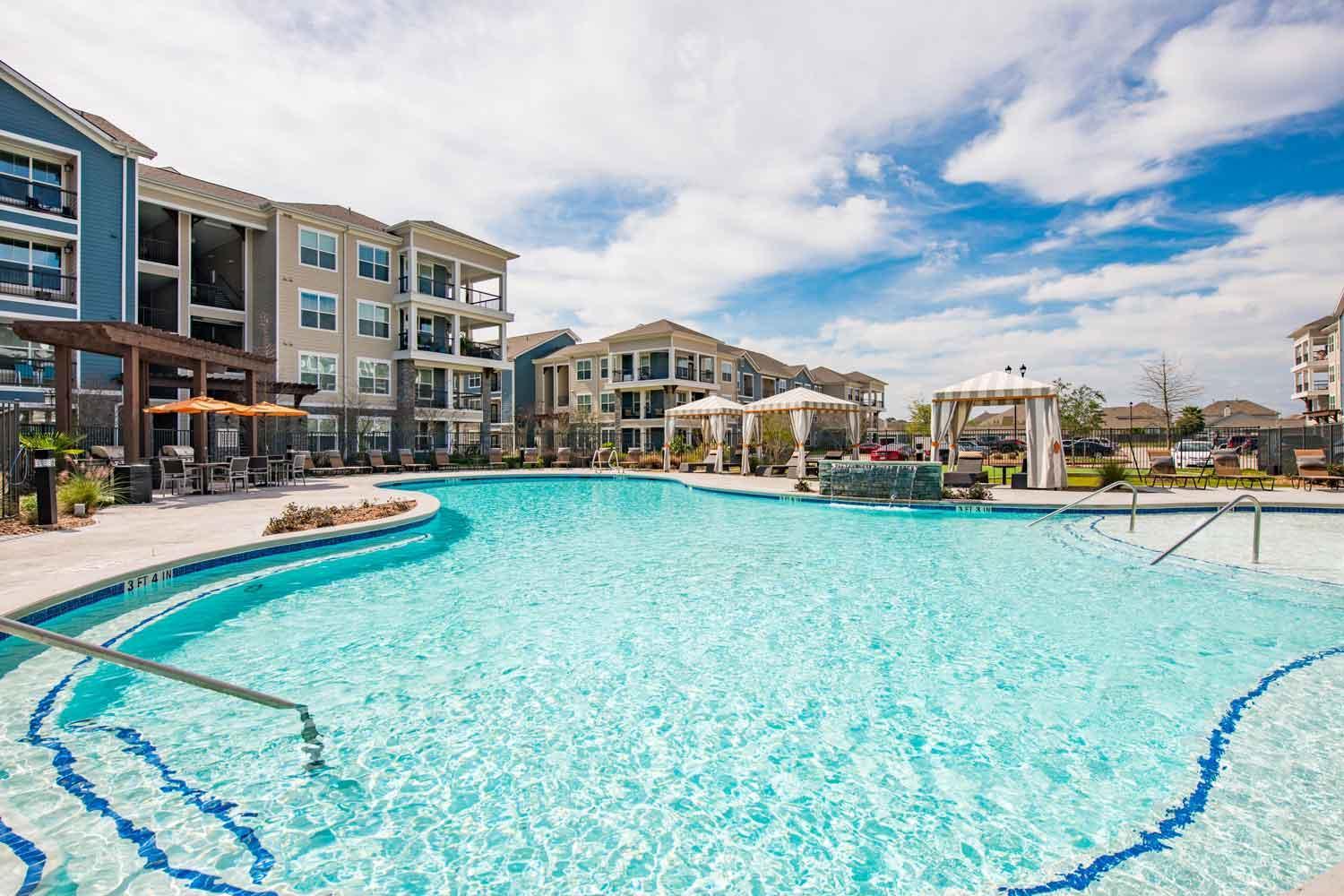 Spacious Furnished Resort Style Apartments Tomball Eksteriør billede